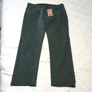 Levi's 511 slim stretch jeans, green 33 x 30. NEW WITH TAGS